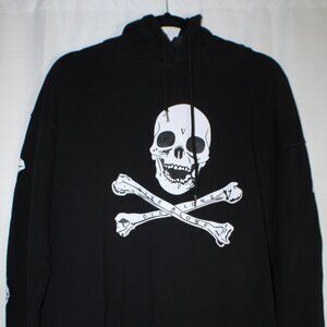 VLONE 'Bone' Hoodie Sweatshirt Pullover Adult Size Large Skull Crossbones
